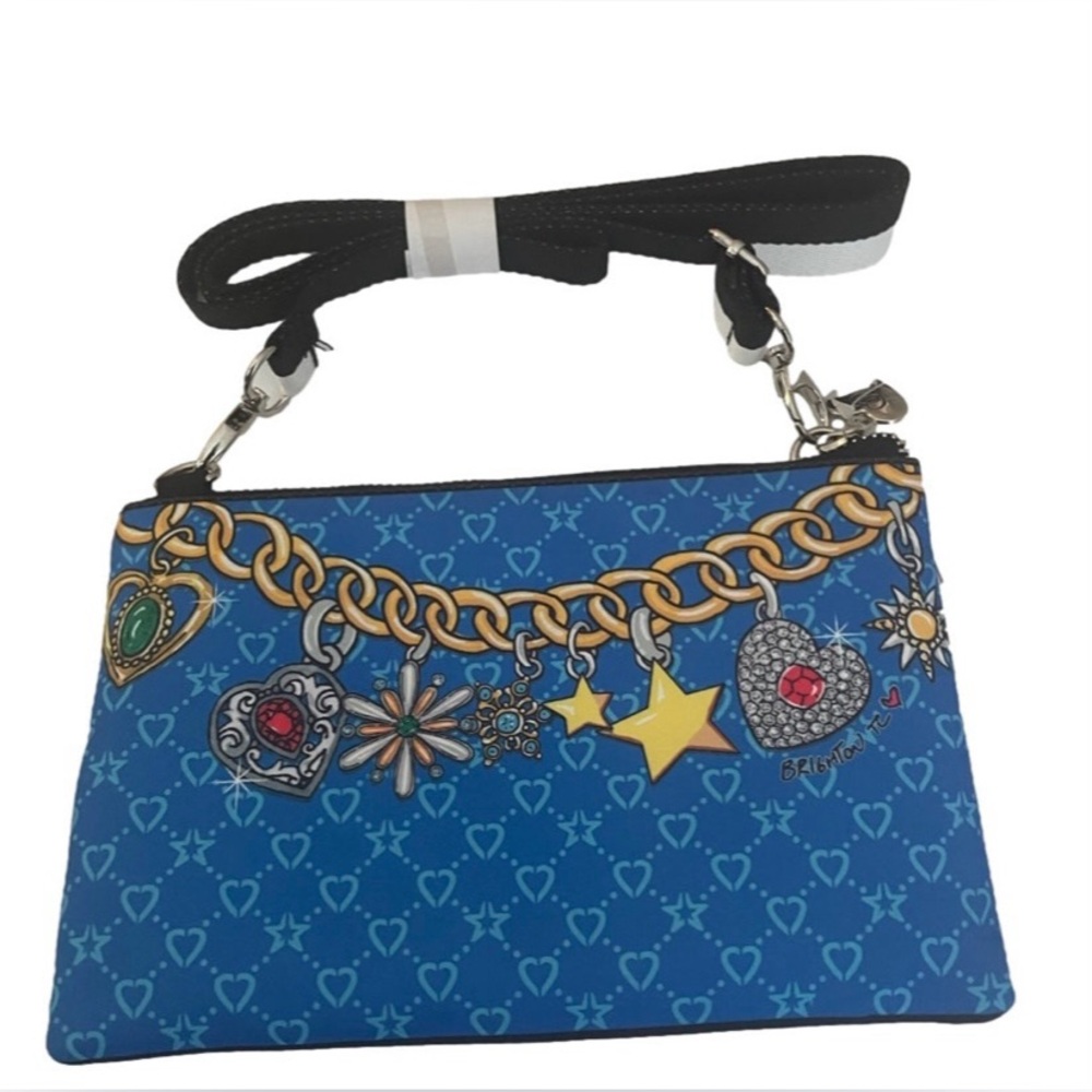 NWT Brighton Glam GirlVibrant Pop Art Crossbody Bag💝